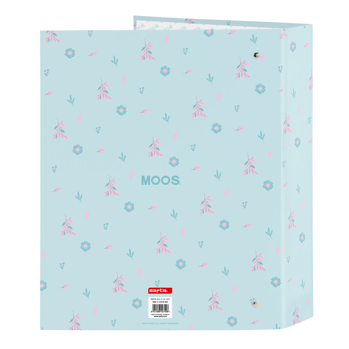 Ringmap Moos Garden Turkoois A4 27 x 33 x 6 cm